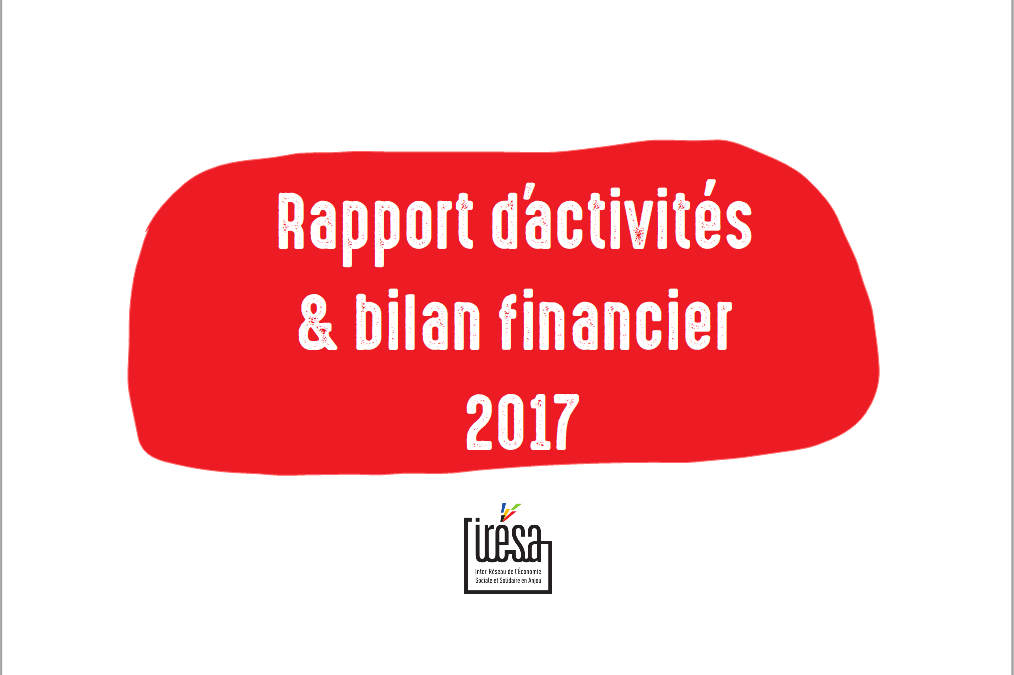 Rapports d’activités & financier 2017 et d’orientation 2018 !