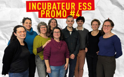 Découvrez les projets accompagnés pour la 4ème promotion de l’Incubateur ESS !