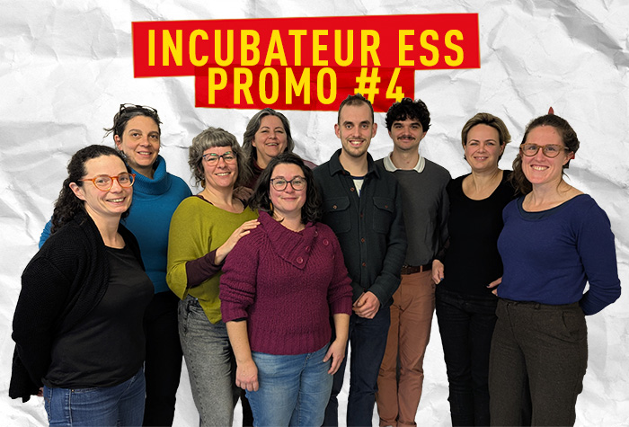 Découvrez les projets accompagnés pour la 4ème promotion de l’Incubateur ESS !